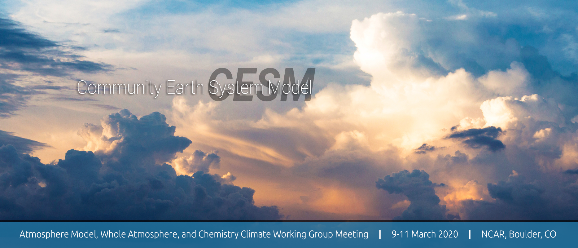 2020 CESM Atmosphere Model, Whole Atmosphere, & Chemistry Climate Working Group Meeting